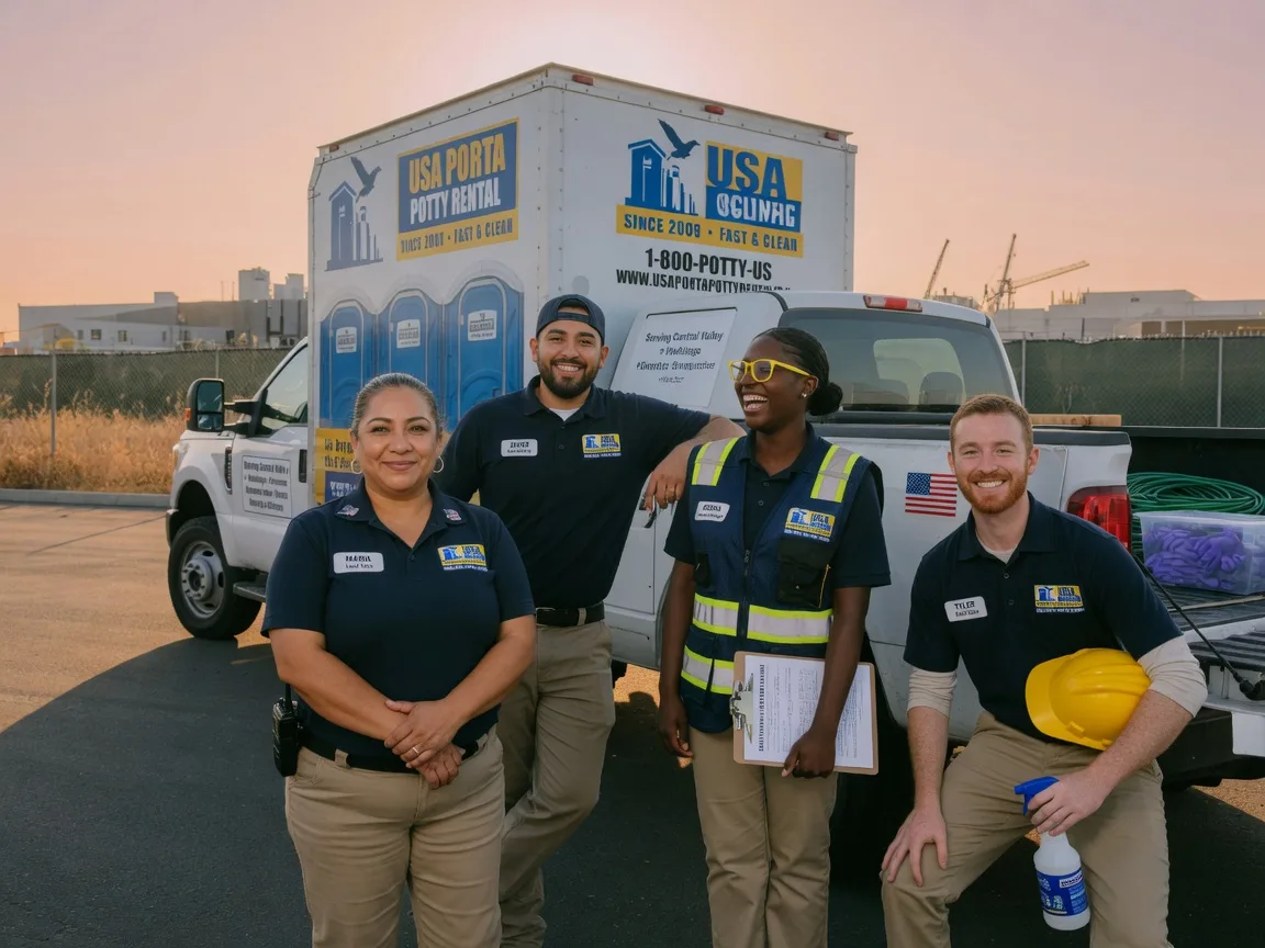 Portable Toilet Rental company in Cropsey, IL